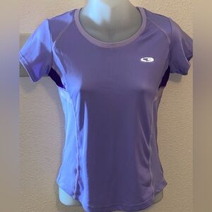 Women's Lavender Performance Tee Shirt Size L (10-12)